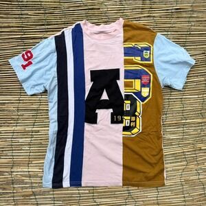 Smoke Rise DNM Co Patchwork Graphic T-Shirt Men's Medium
